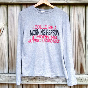 Morning Person Graphic T-Shirt